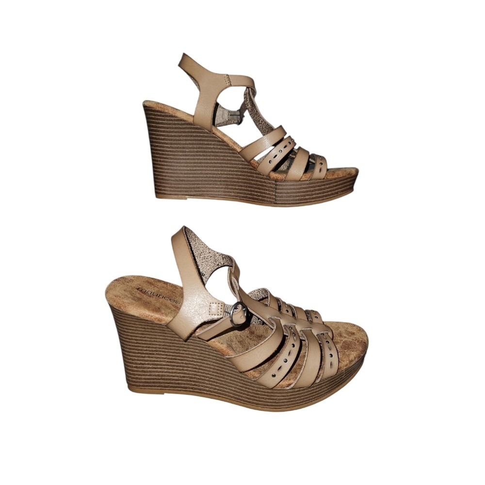 Maurices Brielle Brown Wedges Size 10‎